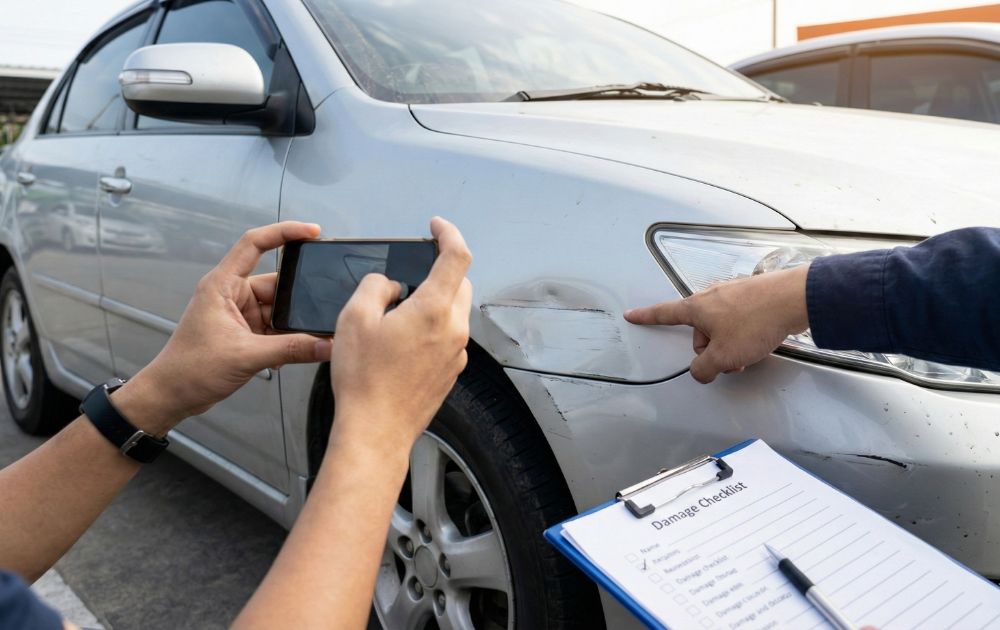 verificari esentiale cand preiei o masina inchiriata