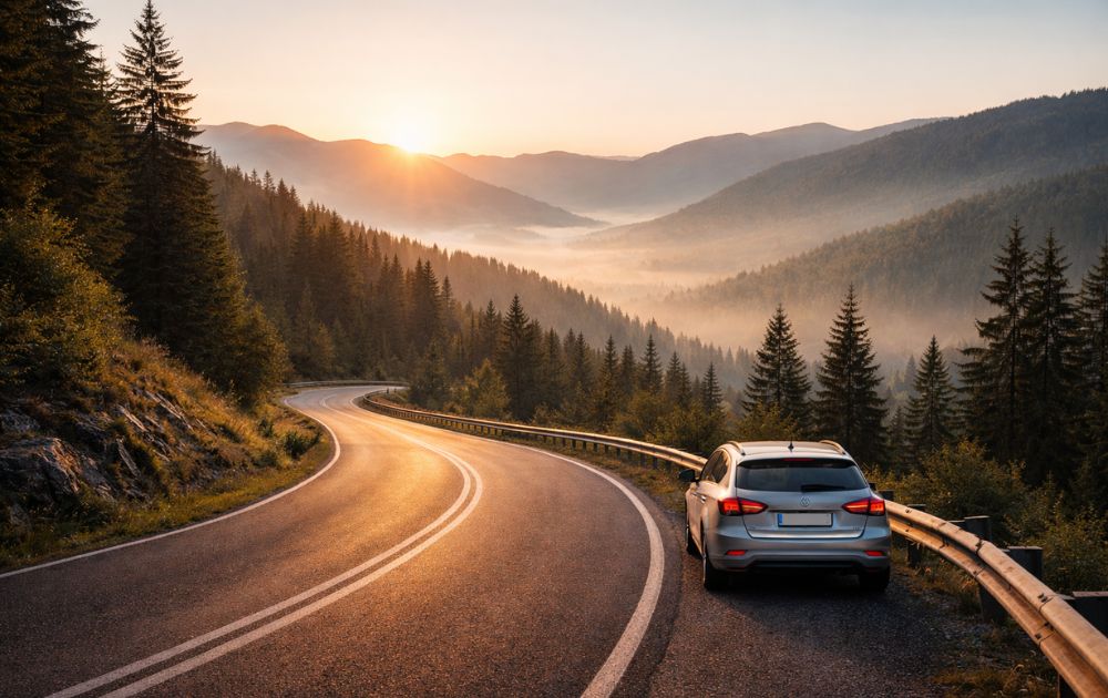 trasee auto din Sibiu spre munte