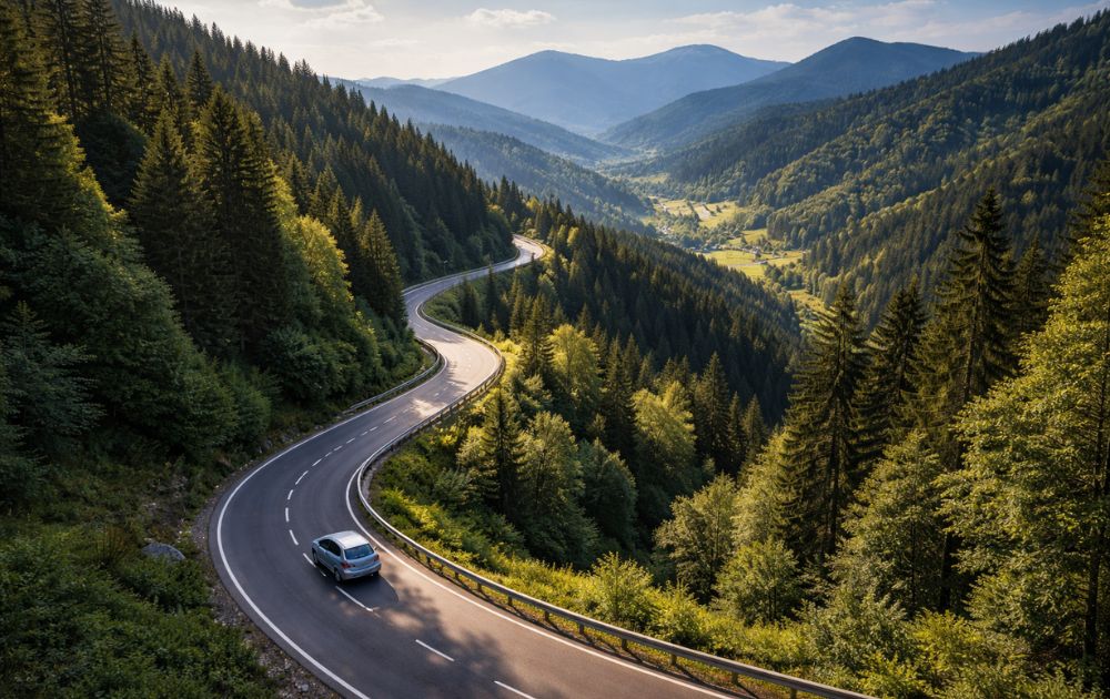 trasee auto din Brasov pentru road trip