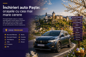 închirieri auto Paște