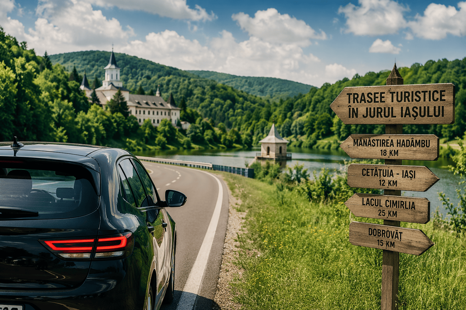 trasee turistice în jurul Iașului