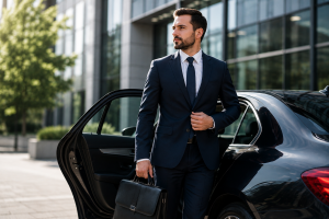Cum alegi mașina potrivită pentru întâlniri și deplasări profesionale businessman